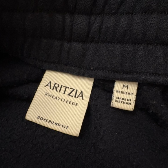 Aritzia Dark Blue Track Pants - Picture 3 of 5